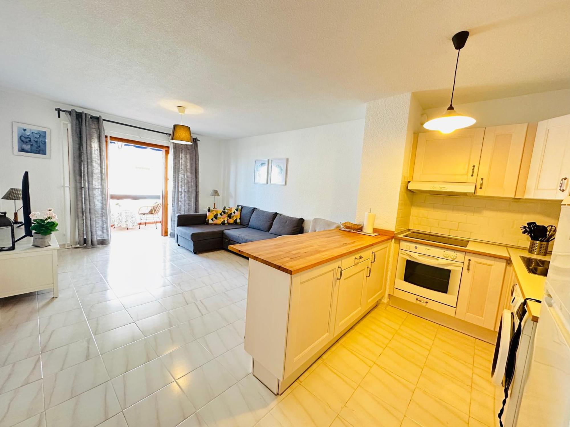 Sea View Apartment In Los Cristianos Arona  Dış mekan fotoğraf