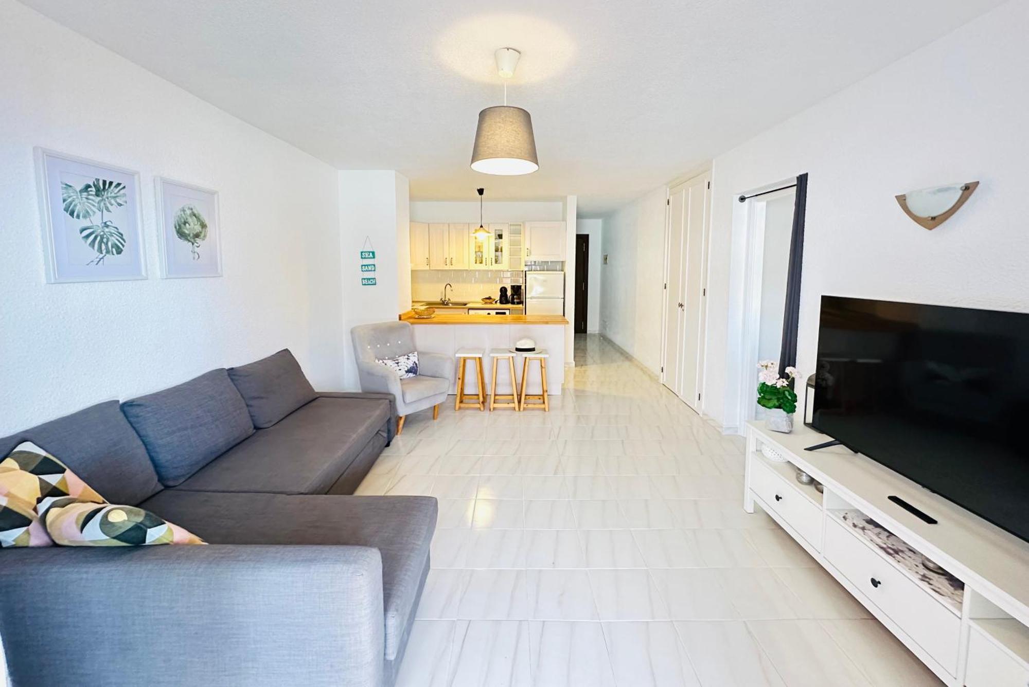 Sea View Apartment In Los Cristianos Arona  Dış mekan fotoğraf